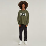 G-STAR Outlet Boys Sweat Pants Slim Unbrushed Black