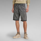 G-STAR Outlet Unisex Pleated Relaxed Chino Shorts Grey