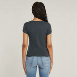 G-STAR Outlet Camiseta Sweet Heart Slim Gris