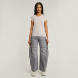 G-STAR Outlet Camiseta Stripe Eyben Slim V-Neck2.0 Multi color