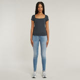 G-STAR Outlet Camiseta Sweet Heart Slim Gris