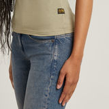 G-STAR Outlet Sweet Heart Slim Top Beige