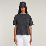 G-STAR Outlet Camiseta Washed G-Script Gris