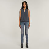 G-STAR Outlet Top Stand Up Collar Gris