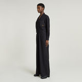 G-STAR Outlet Tailored Wrap Jumpsuit Black