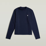 G-STAR Outlet Logo Mock Top Dark blue