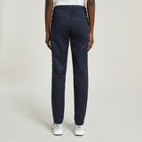 G-STAR Outlet Pantalones Bronson Mid Waist Chino Azul oscuro