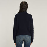 G-STAR Outlet Chunky Knit Skipper Dark blue