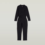 G-STAR Outlet Wide Leg Jumpsuit Black