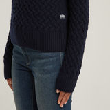 G-STAR Outlet Chunky Knit Skipper Dark blue