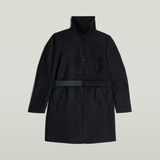 G-STAR Outlet Empral Wool Trench Dark blue