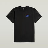 G-STAR Outlet Cut Graphic Loose T-Shirt Black
