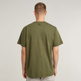 G-STAR Outlet Seam Detail Loose T-Shirt Green