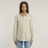 G-STAR Outlet Camisa Slim Western Verde