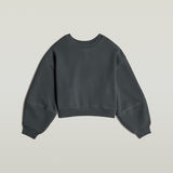 G-STAR Outlet Overdyed Big Sleeve Oversized Sweater Black