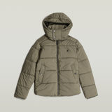 G-STAR Outlet G-Whistler Padded Hooded Jacket Brown