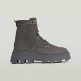 G-STAR Outlet Kate II Lace Mid Boots Grey