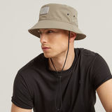 G-STAR Outlet Rain Brimmer Bucket Hat Beige