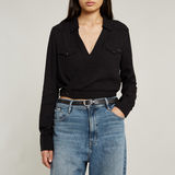 G-STAR Outlet Giannina Thin Leather Belt Multi color