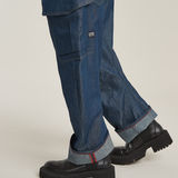 G-STAR Outlet Cargo 3D Boyfriend Pants Dark blue