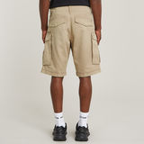 G-STAR Outlet Rovic Zip Relaxed Shorts Beige