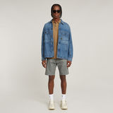 G-STAR Outlet Dunda Slim Stripe Polo Beige