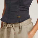 G-STAR Outlet Sleeveless Top Grey