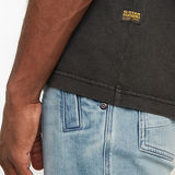 G-STAR Outlet Overdyed Center Chest Boxy T-Shirt Black