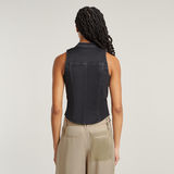 G-STAR Outlet Sleeveless Top Grey