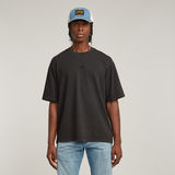 G-STAR Outlet Overdyed Center Chest Boxy T-Shirt Black