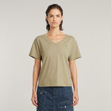 G-STAR Outlet Open V Relaxed Top Beige