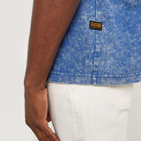 G-STAR Outlet Acid Wash Boxy T-Shirt Medium blue