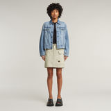 G-STAR Outlet Cargo Mini Skirt Beige