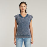 G-STAR Outlet Sudadera efecto lavado Azul intermedio