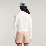 G-STAR Outlet Top Constructed Blanco