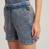 G-STAR Outlet Shorts Overdyed Sweat Azul intermedio