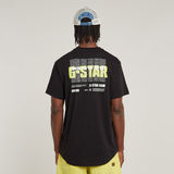 G-STAR Outlet Lash Back Graphic T-Shirt Black