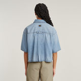 G-STAR Outlet Remix Shirt Side Slits Light blue