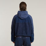 G-STAR Outlet Hooded Track Jacket Dark blue
