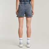 G-STAR Outlet Shorts Overdyed Sweat Azul intermedio