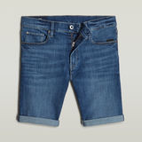 G-STAR Outlet 3301 Slim Denim Shorts Medium blue