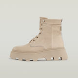 G-STAR Outlet Botas Kate II Lace Mid Beige