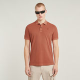 G-STAR Outlet Dunda Overdyed Slim Polo Red