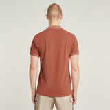 G-STAR Outlet Dunda Overdyed Slim Polo Red