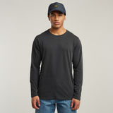 G-STAR Outlet Garment Dyed Chest Logo T-Shirt Black