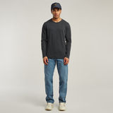 G-STAR Outlet Garment Dyed Chest Logo T-Shirt Black