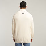 G-STAR Outlet Pullover Turtle Knitted Sweater Beige