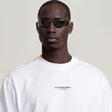 G-STAR Outlet Center Chest Boxy T-Shirt White