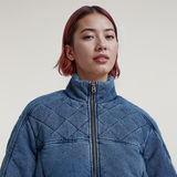 G-STAR Outlet Padded Cocoon Bomber Medium blue