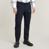 G-STAR Outlet Zip Cargo Pants 3D Tapered Dark blue